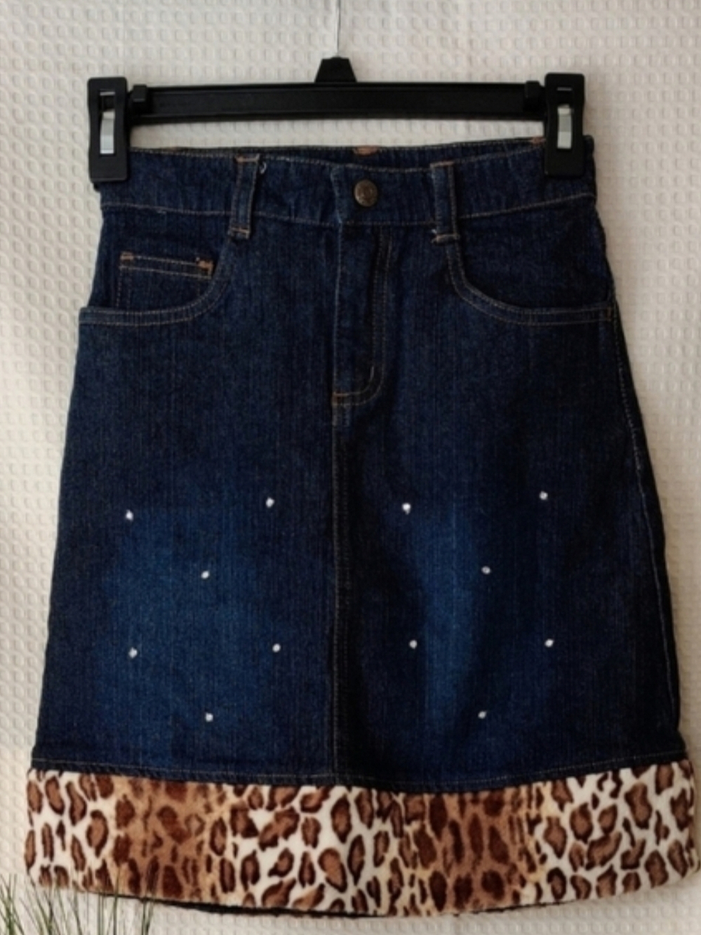 The Children's Place Stretch Girls Denim Skirt Size 8